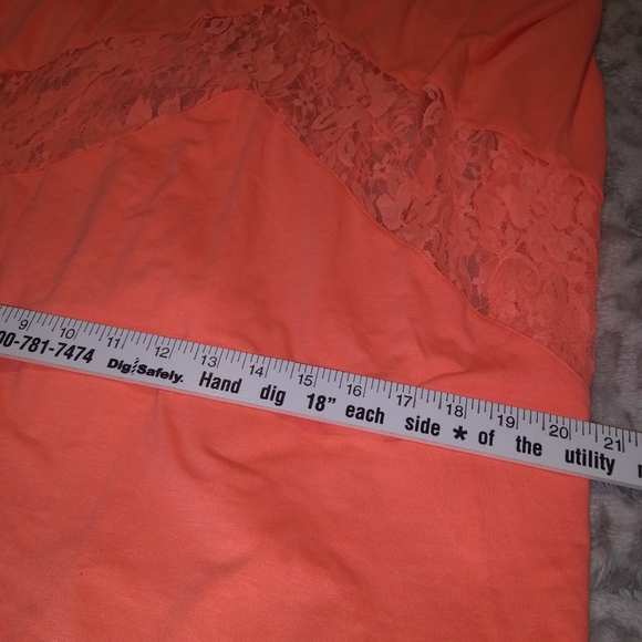 Neon Lace Accent Maxi Skirt Vanity Size Small - Picture 7 of 8